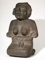 Selbstgemachte Statue der Fruchtbarkeitsgöttin Huixtocihuatl (Erhalten vom Nachbarort)